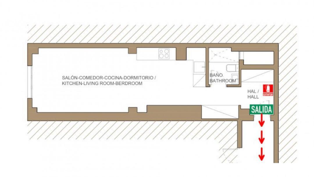 New And Cozy-studio-chueca Appartement Madrid